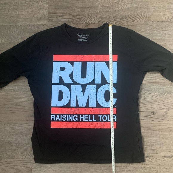 Recycled Karma Run DMC Raising Hell Tour Oversized Concert T-shirt Size M - NWOT - Picture 7 of 8
